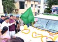 CM Dhami flags off five new garbage vehicles