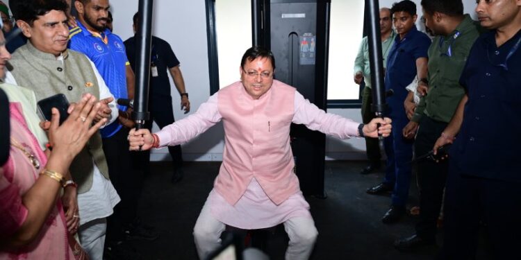 CM Dhami inaugurated the modern sports complex in Roorkee