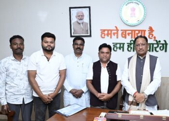 Arun Sarva met CM Vishnudev Sai