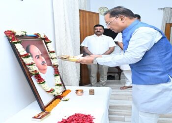 CM Vishnu Dev Sai paid tribute to Dr. Shyama Prasad Mukherjee