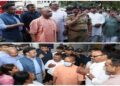 CM Yogi reached the site of the fire incident.
