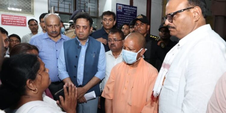 CM Yogi canceled all official programs for Tuesday.