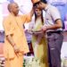 CM Yogi participated in the meritorious student felicitation ceremony.