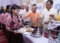 CM Yogi inaugurated the centralized kitchen of Akshaya Patra Foundation.
