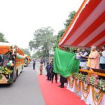 CM Yogi also inaugurated the Noida Electric Bus Depot.