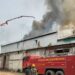 Massive fire breaks out in Lucknow's cold storage
