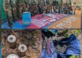 3 IEDs and 2 Naxal dumps recovered from Pidia forest