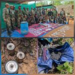 3 IEDs and 2 Naxal dumps recovered from Pidia forest