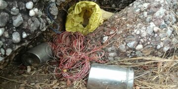 3 tiffin IEDs recovered during search operation