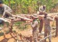 ITBP soldiers built seven wooden bridges