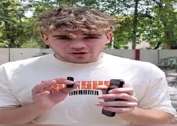 Australian influencer Jake Jackings is a fan of 'CM Yogi's police'
