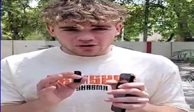 Australian influencer Jake Jackings is a fan of 'CM Yogi's police'