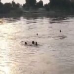 A boat carrying farmers capsized in the Kosi river.