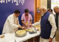 Suvendu served Jhalmuri to PM Modi.