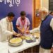 Suvendu served Jhalmuri to PM Modi.