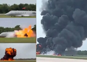 Private plane crashes during take-off