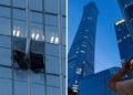Plane crashes into Beijing's tallest building