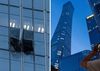 Plane crashes into Beijing's tallest building