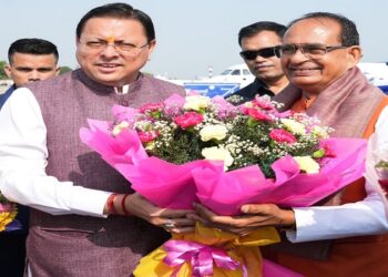 Shivraj Singh Chouhan reached Uttarakhand