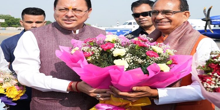 Shivraj Singh Chouhan reached Uttarakhand