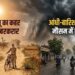 Heat wave and thunderstorm alert in UP