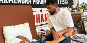Abhijeet Dipke started a fast unto death