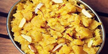 Besan ka halwa