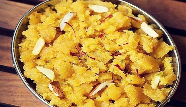Besan ka halwa
