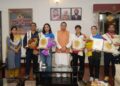 CM Dhami extended best wishes to the female boxers.