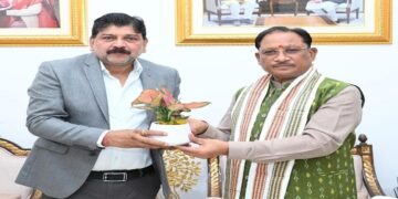 DRM Dayanand met CM Vishnudev Sai