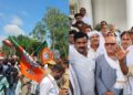 BJP marches towards Congress office