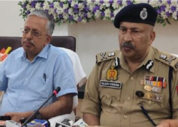 DGP Rajiv Krishna reviewed the preparations for the Kanwar Yatra.