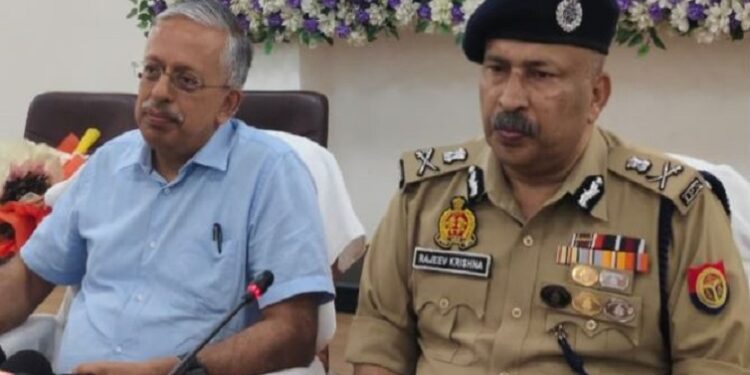 DGP Rajiv Krishna reviewed the preparations for the Kanwar Yatra.