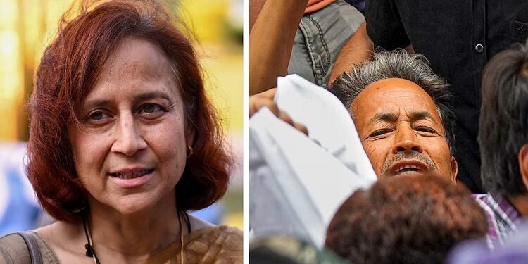 Sonam Wangchuk's wife Geetanjali issues ultimatum to Safdarjung Hospital