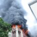 Fire breaks out at Jawahar Bhawan in Lucknow