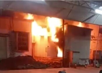 Fire breaks out in private school