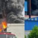 A massive fire broke out at Satish Gupta's factory.