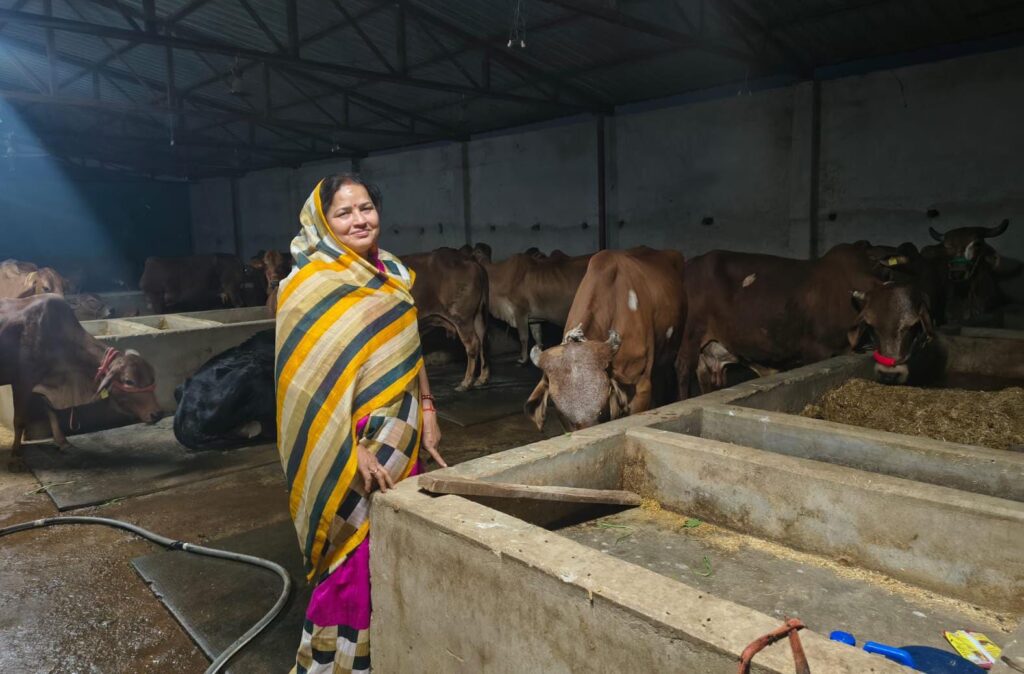 Nandini Yojana changed the life of Shakuntala Devi