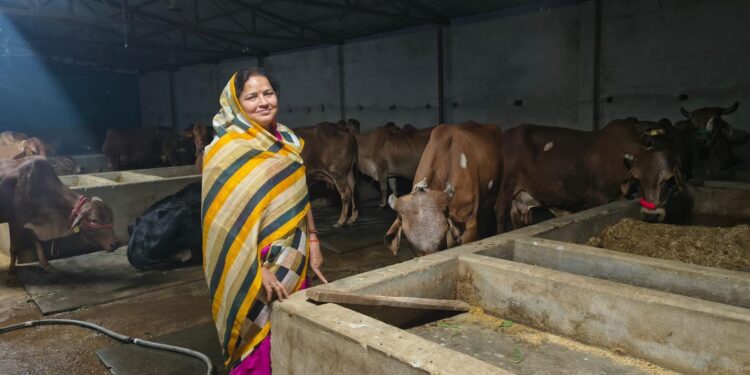 Nandini Yojana changed the life of Shakuntala Devi