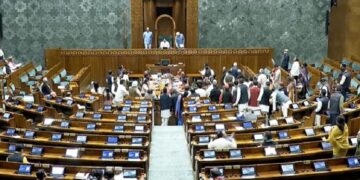 Monsoon session disrupted by uproar