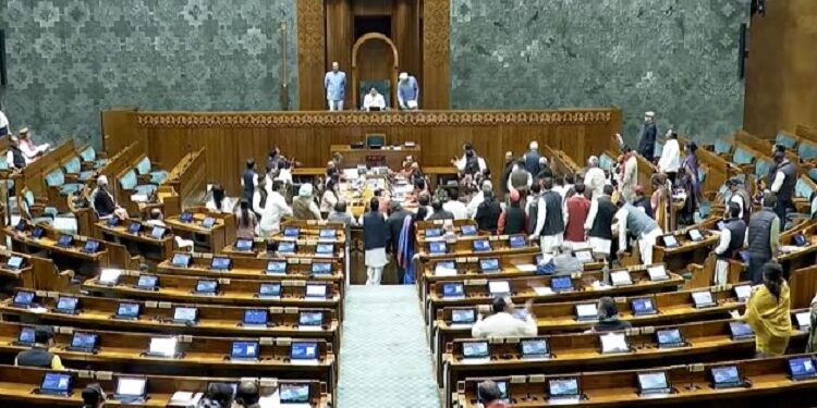 Monsoon session disrupted by uproar