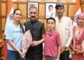 Chief Minister honored for conquering Mount Everest