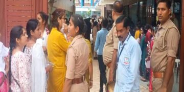 UPTET exam of first shift on first day completed safely