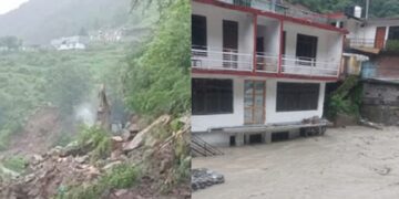 Yamuna swells at Syanachatti