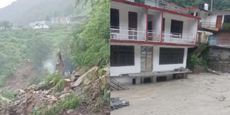 Yamuna swells at Syanachatti