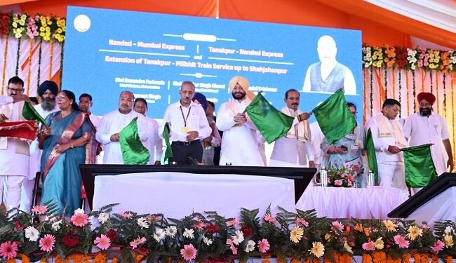 Tanakpur-Nanded Express inaugurated