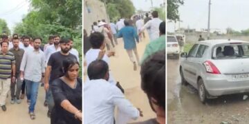 Scuffle with CJP leader Ashutosh Ranka