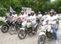 Bike ambulances are operating on Kanwar routes.