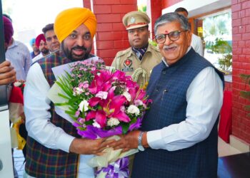 cm bhagwant mann met the governor