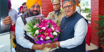 cm bhagwant mann met the governor